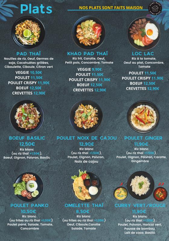 BEMO Thaï Jap & Bao - Menu Image 4